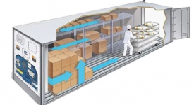 Hướng dẫn xếp hàng trong container lạnh để tối ưu hóa sản phẩm