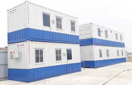 Selling used office containers in Hanoi