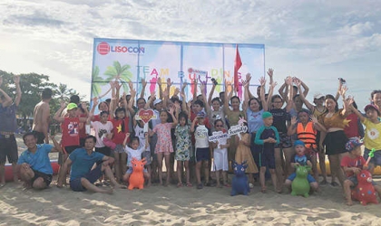 LISOCON tổ chức cho CBNV tham quan nghỉ mát tại Cửa Lò hè 2022