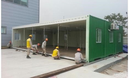 nhà lắp ghép container